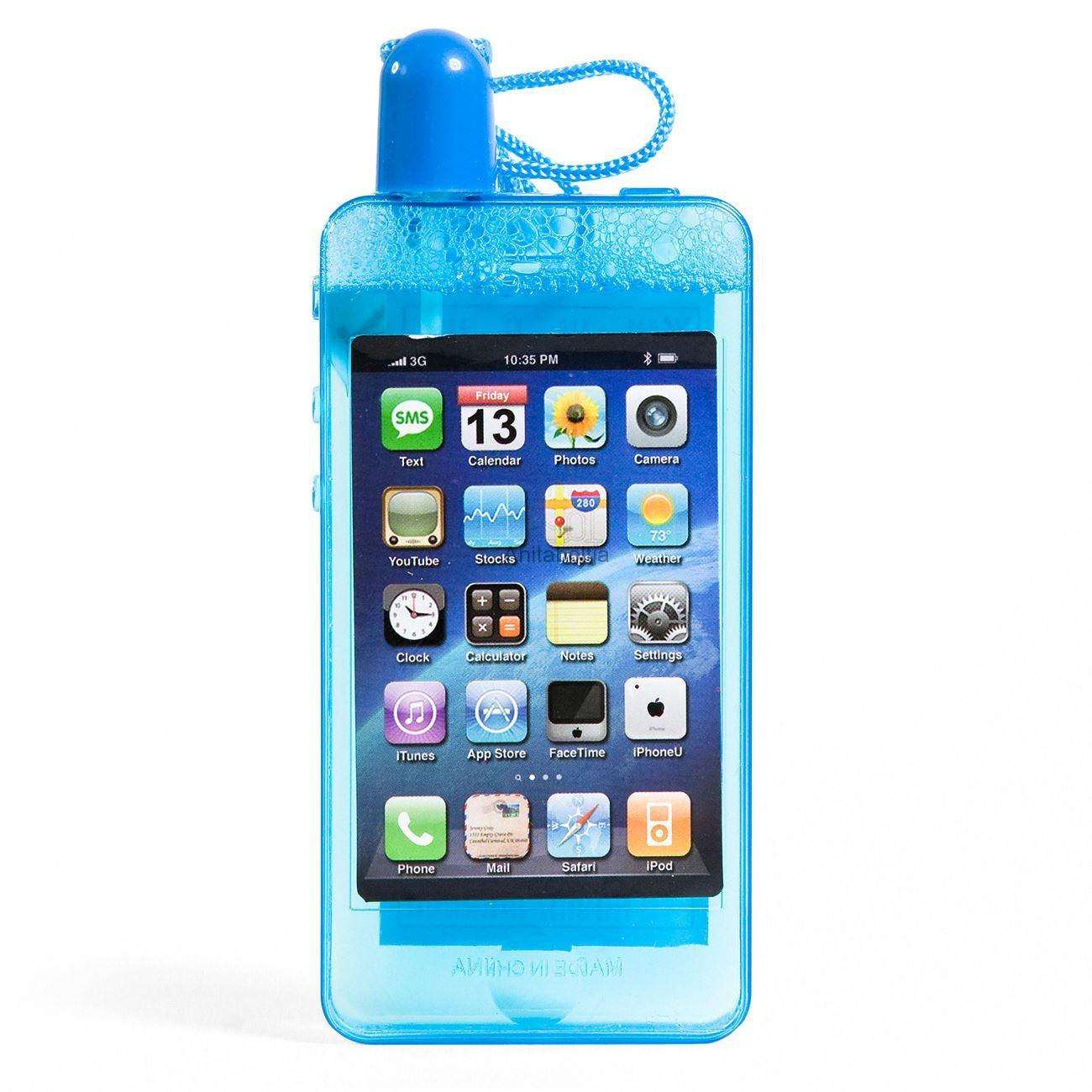 Buborékfújó telefon kék