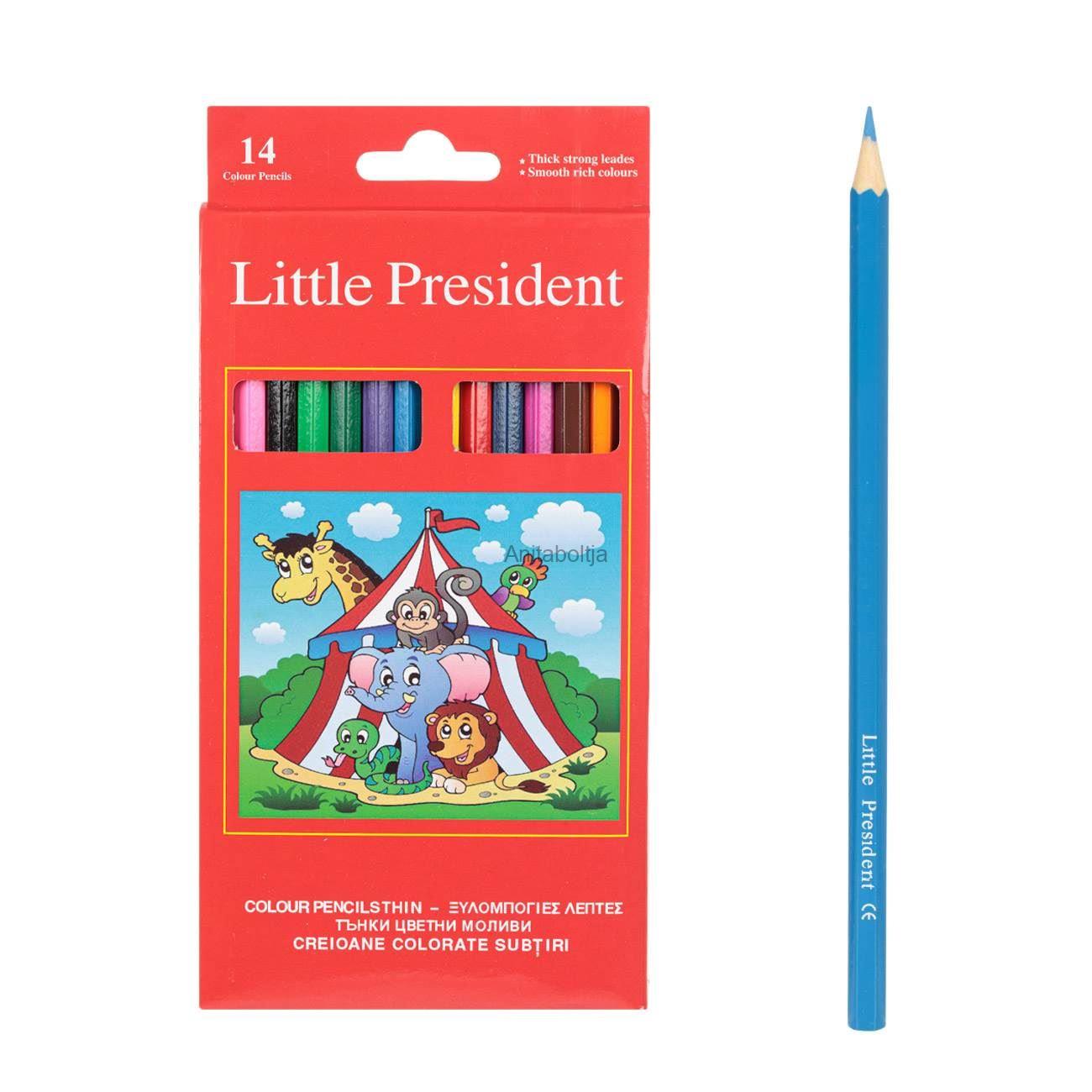 Little President 14 db-os színes ceruza