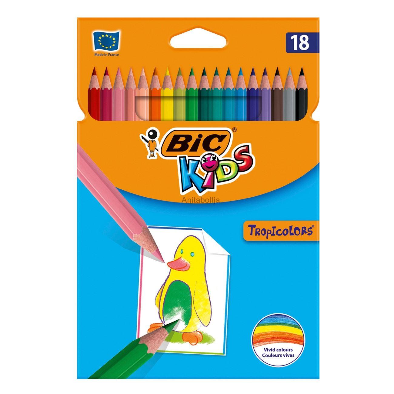 Bic 18 db-os színes ceruza készlet