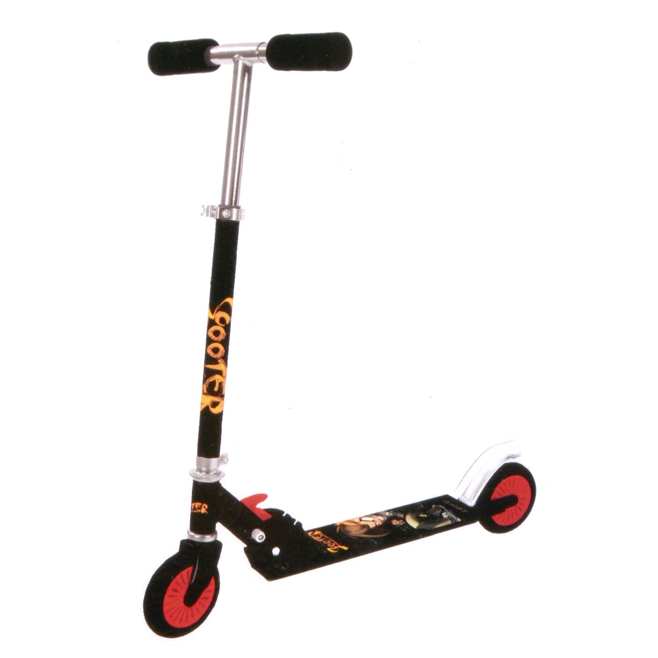 Fekete Scooter roller 