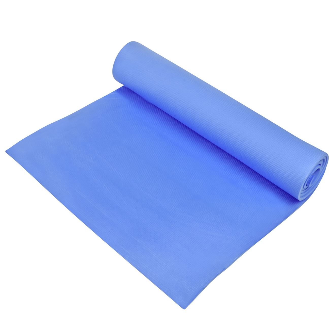 Fitness szőnyeg kék 180x60x0,6 cm