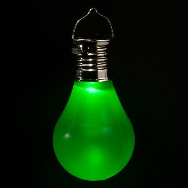 Zölden lógó napelemes lámpa 10 cm