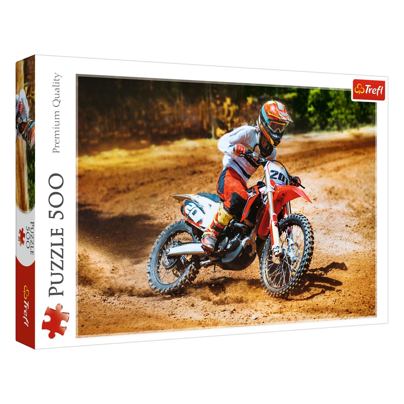 Moto Cross Dirt Rider puzzle (500 darab) - Trefl
