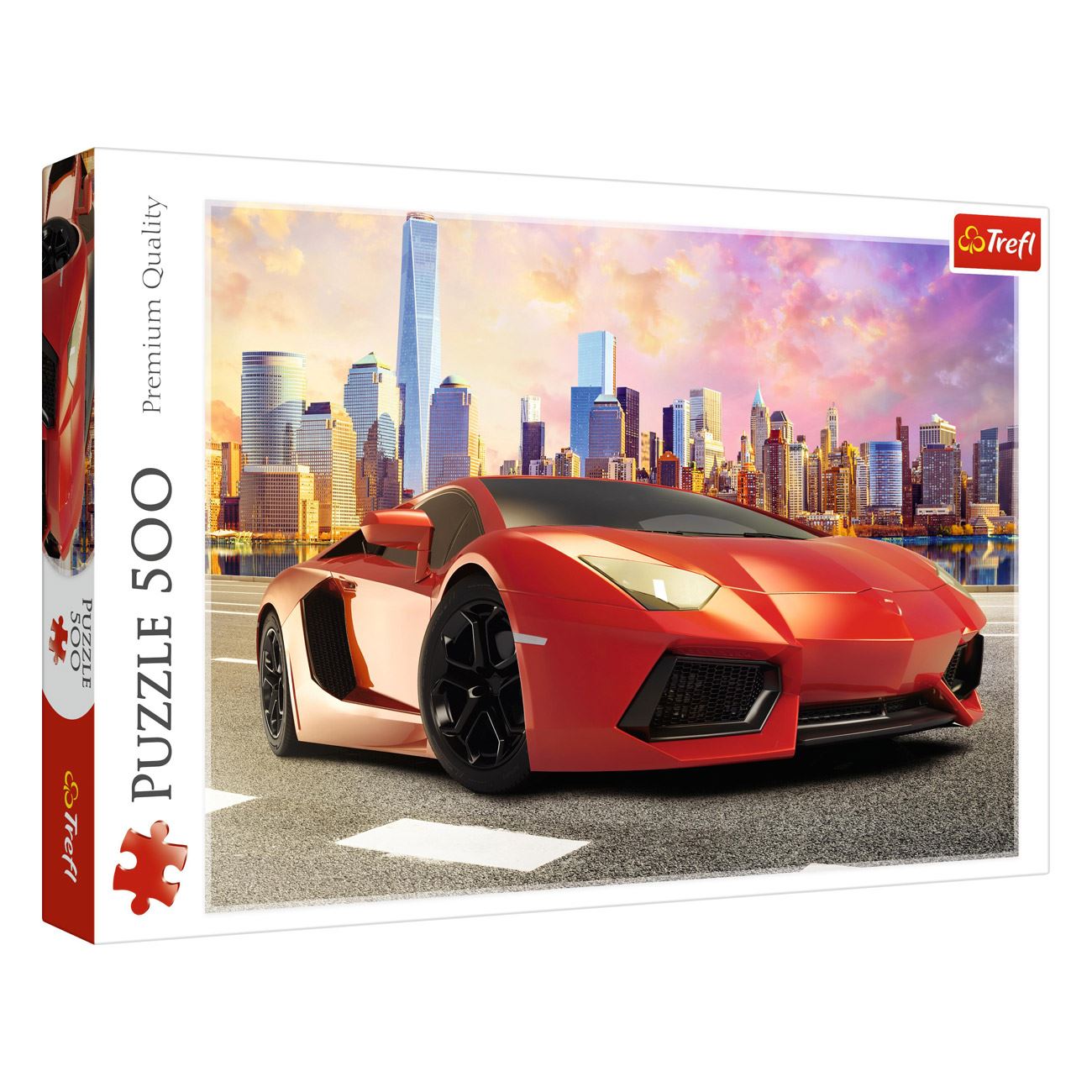 Puzzle Red Ferrari (500 darab) - Trefl