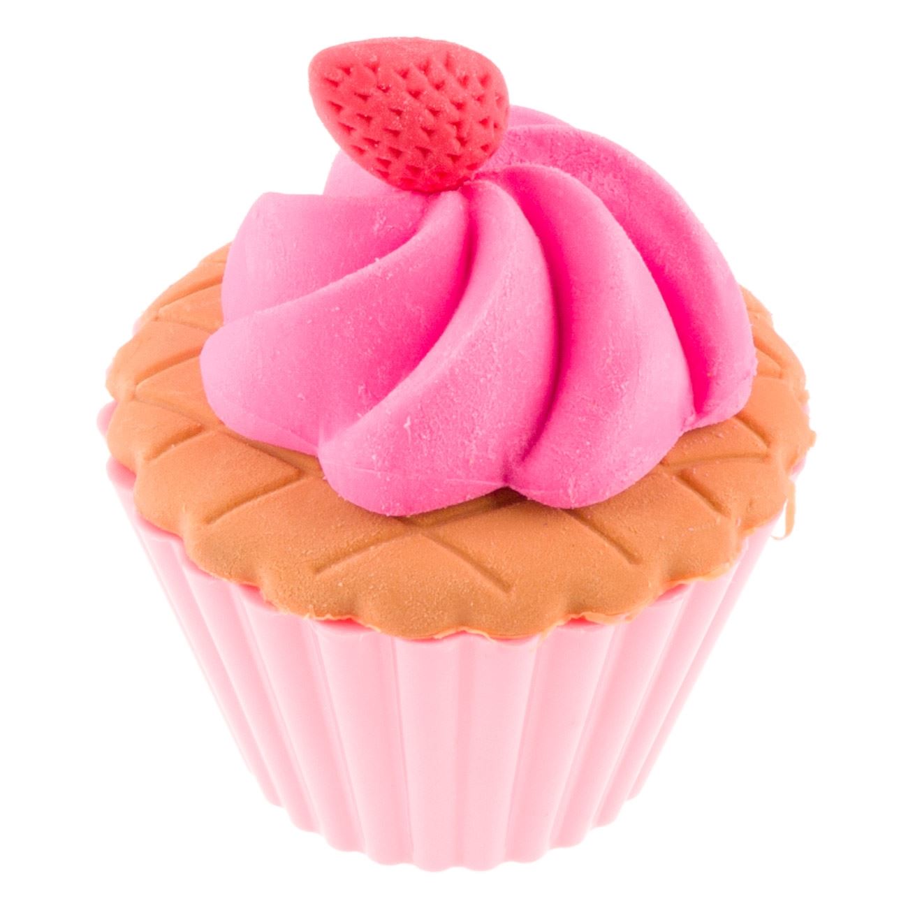 Radír - Fancy Cupcake Scraper Pink 5x6 cm