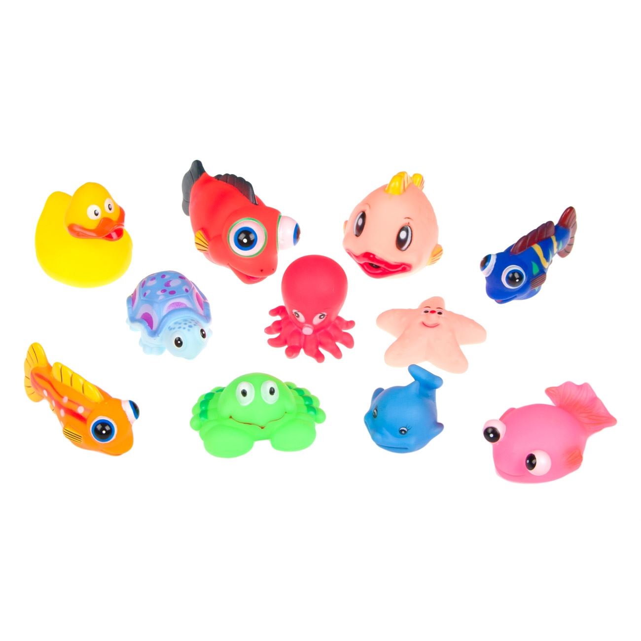 Fürdő játék tengeri állatok  - 11 db