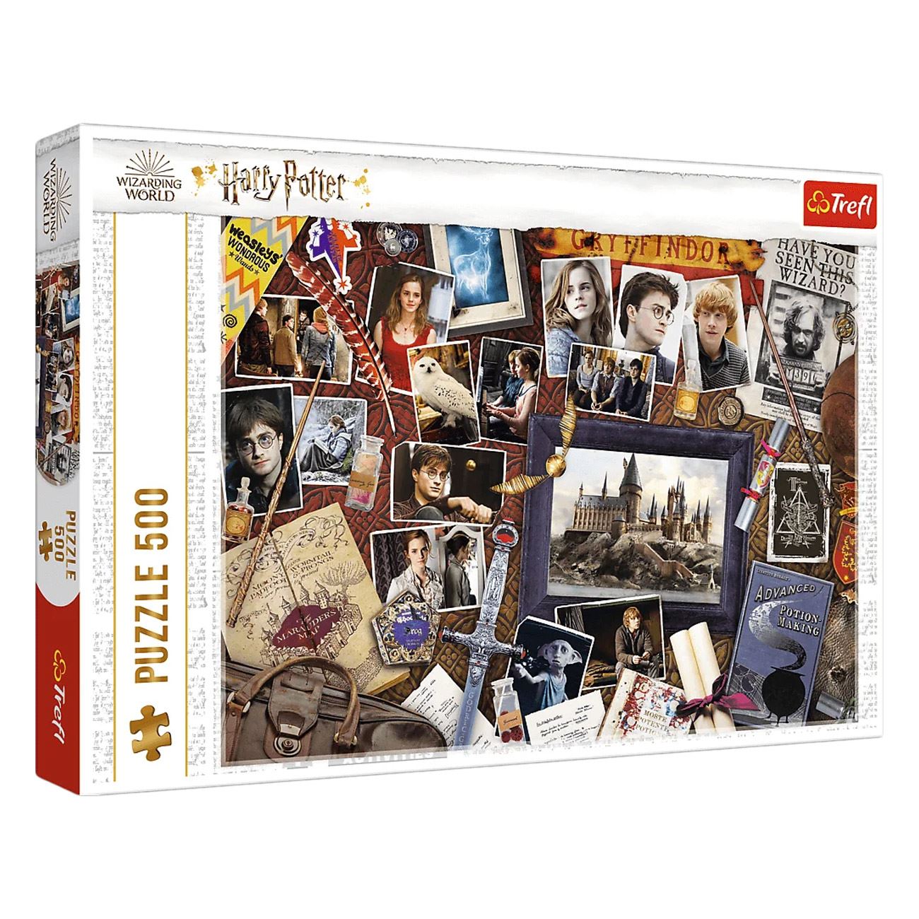 Harry Potter kollázs puzzle (500 darab) - Trefl