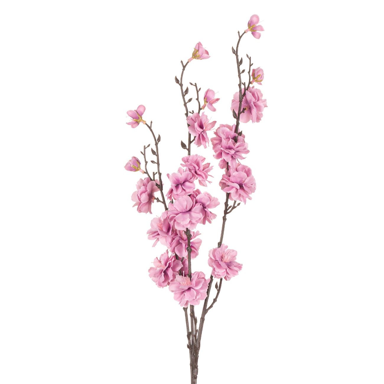 Virág dekoratív rózsaszín virágok 90 cm