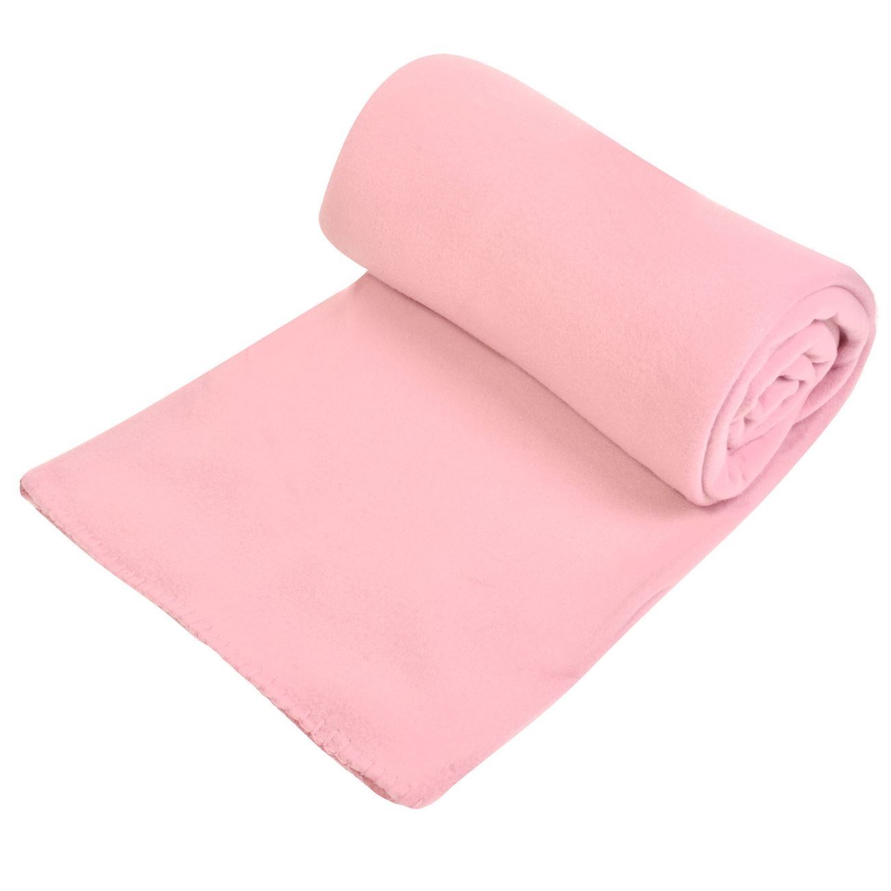 Dupla gyapjú takaró rózsaszín 220x240 cm