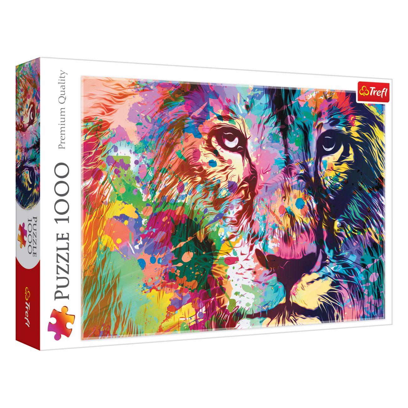 Színes oroszlán puzzle (1000 darab) - Trefl