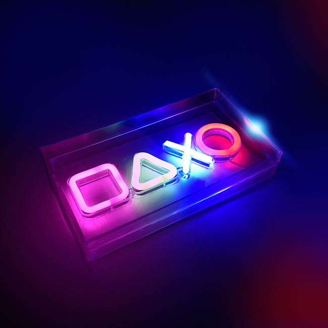 LED panel Neon Colorful Gamer 23x12.7cm
