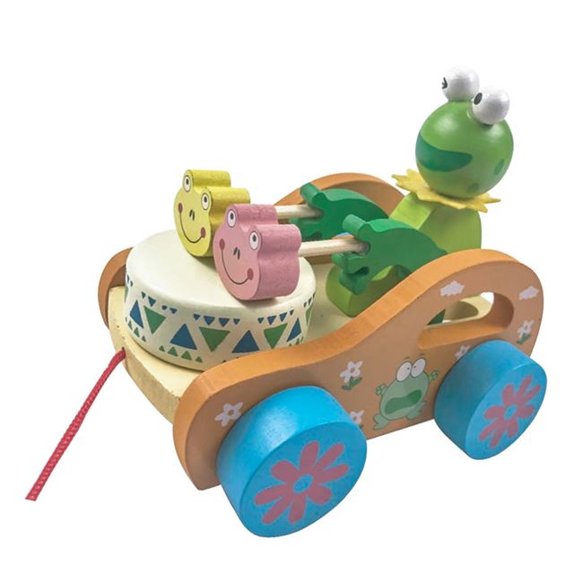 Fa baba játékok - Jármű békával