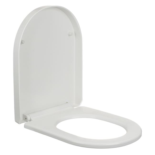 WC-csésze fedél fehér U alakú 36x46cm