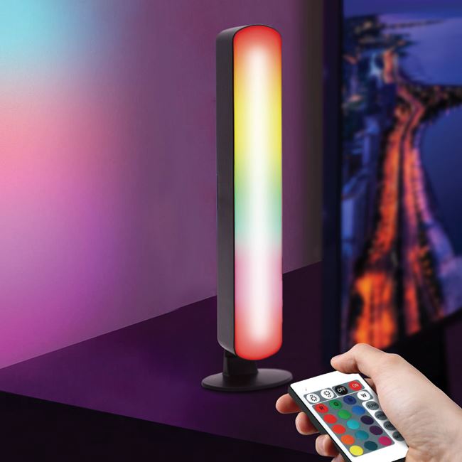 USB LED lámpa váltakozó színekkel és távirányítóval