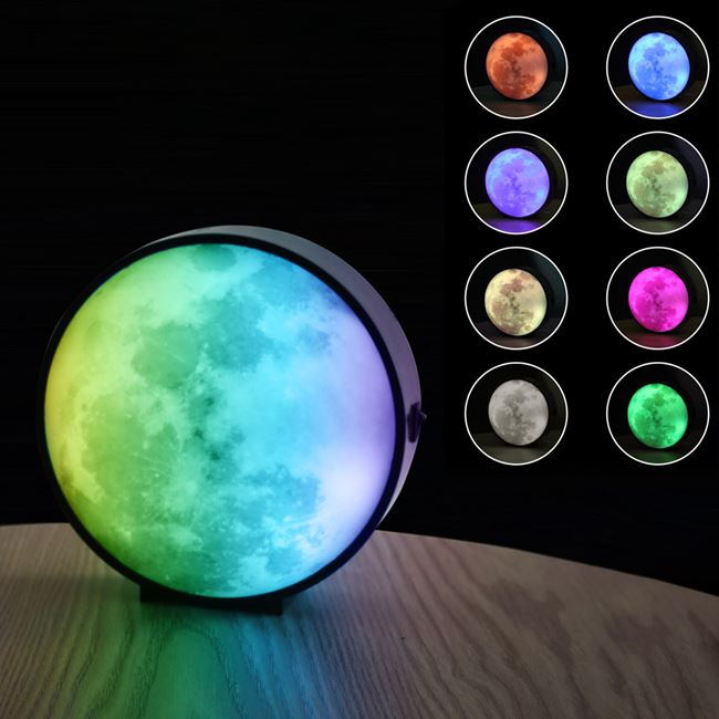 Holdlámpa váltakozó színekkel 15x4.5cm