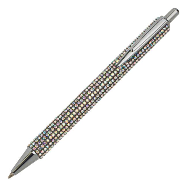 Gyémánt holografikus ezüst toll 14.5cm