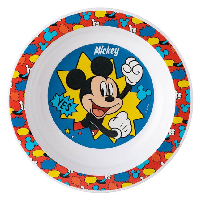 Baba mély tányér - Mickey egér 20 cm