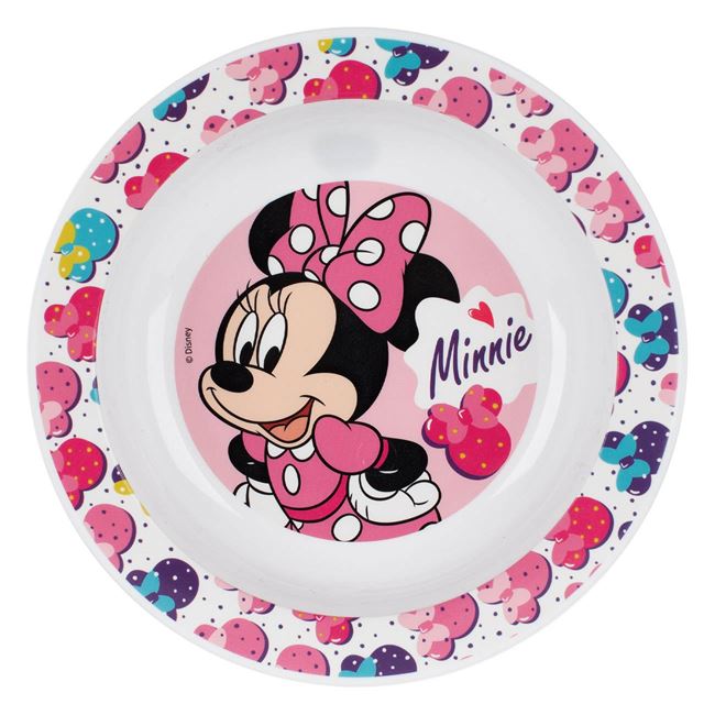 Baba mély tányér - Minnie egér 16 cm 