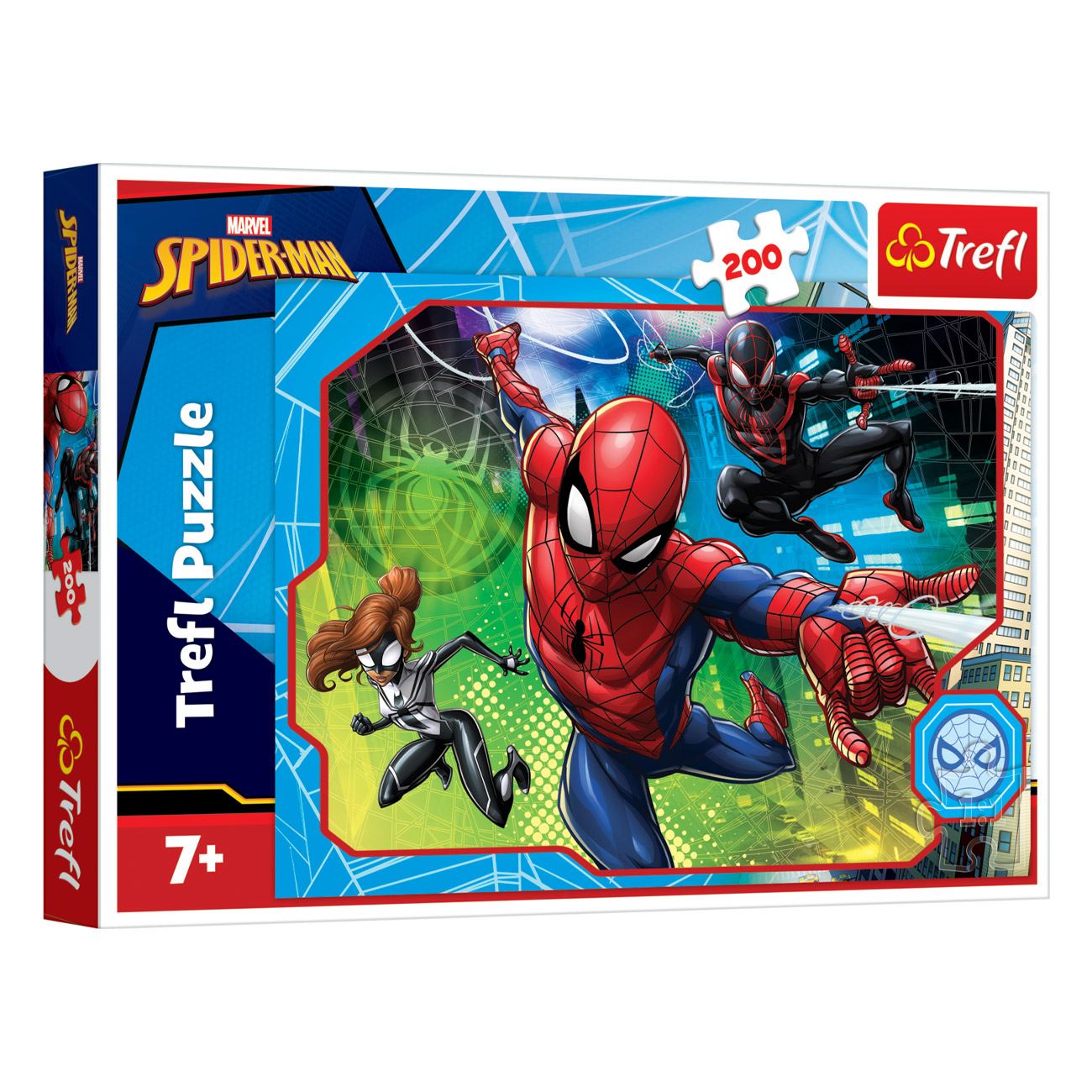 Pókember puzzle hősökkel (200 darab) - Trefl