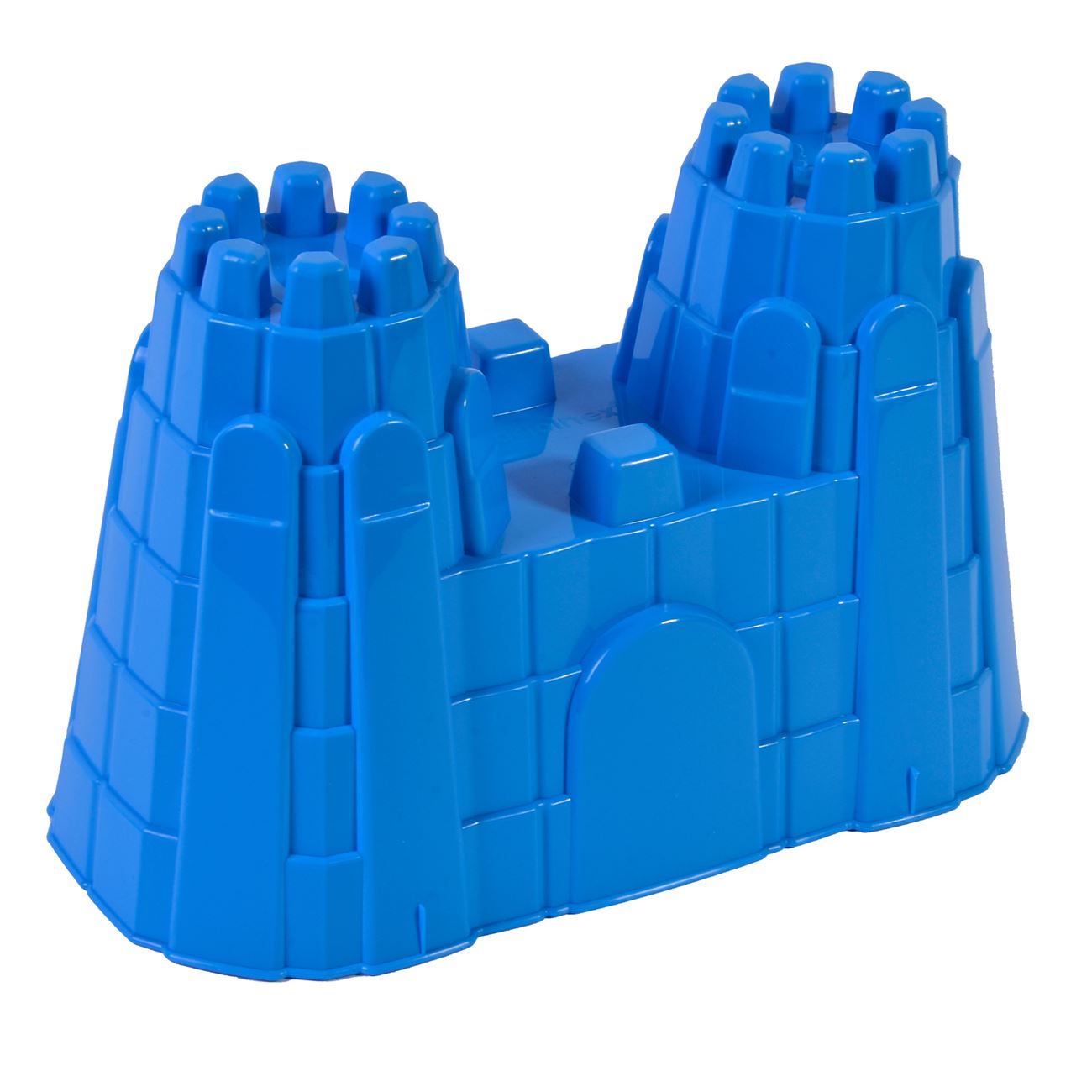 Bástya homokozó forma kék kastély 23x12x17cm