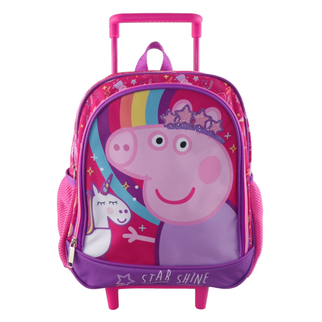 Rózsaszín PEPPA Unicorn ovis hátizsák