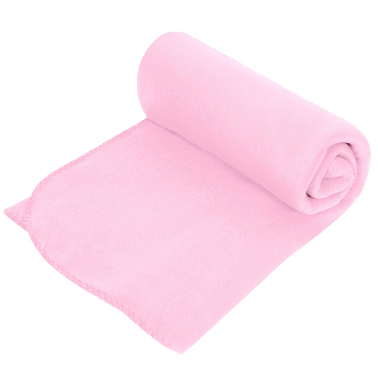 Baba vékony polár takaró rózsaszín 75 x 100 cm