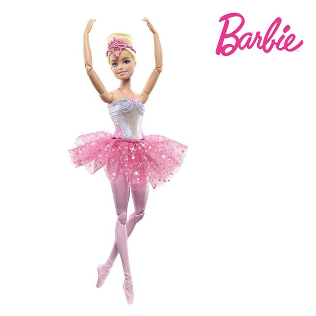 Barbie baba varázslatos balerina fénnyel - Mattel
