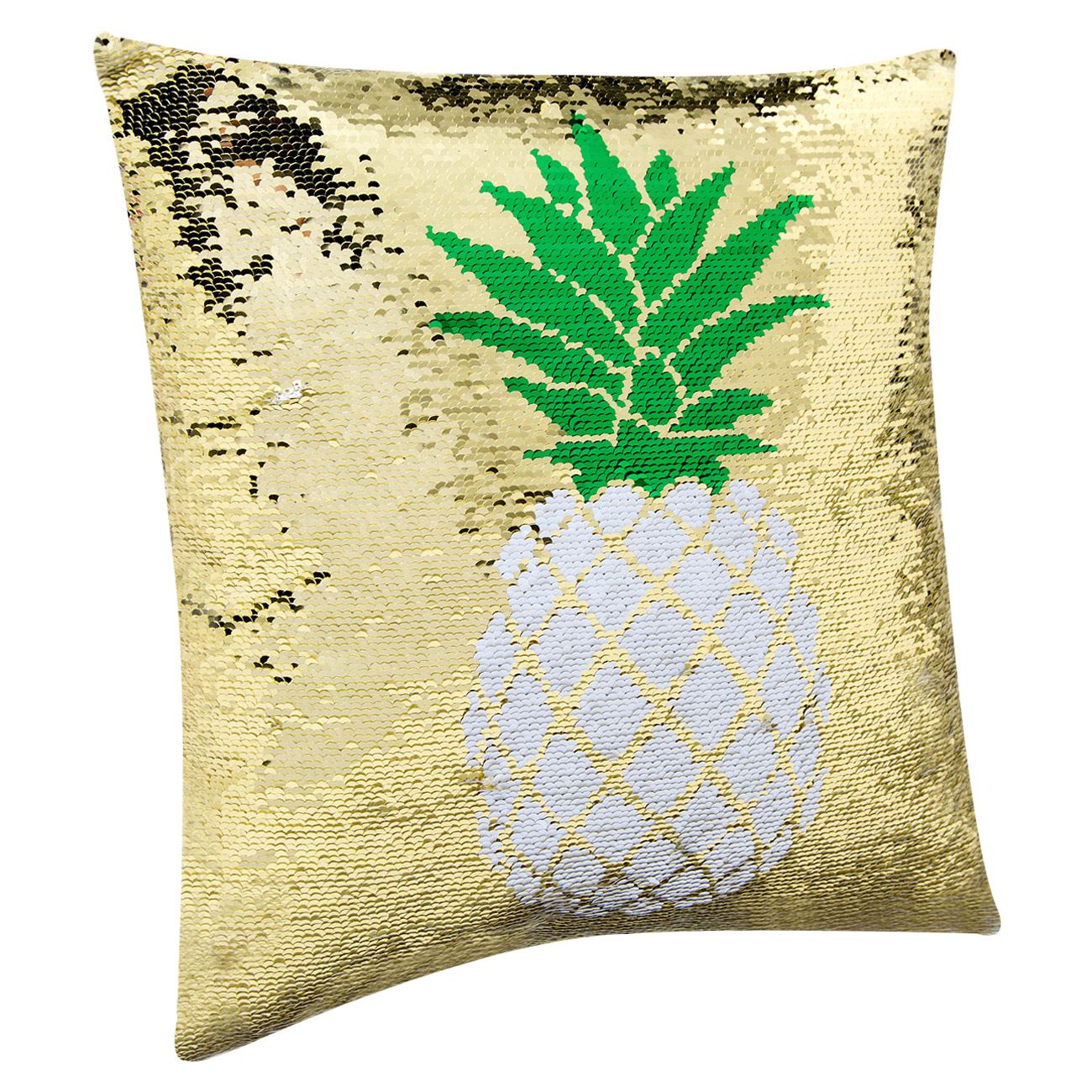 Varázslatos Flitteres párna ananász mintával