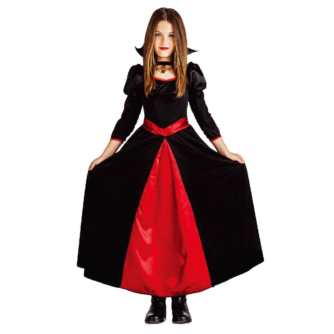 Halloween jelmez vámpír lány (hosszú ruha)