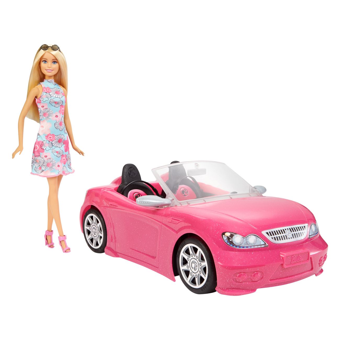Barbie autó babával