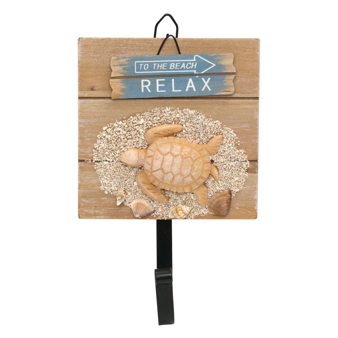 Relax teknős fogas Sand 11x1x16 cm