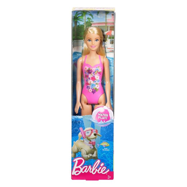 Barbie szőke fürdőruhás - Mattel