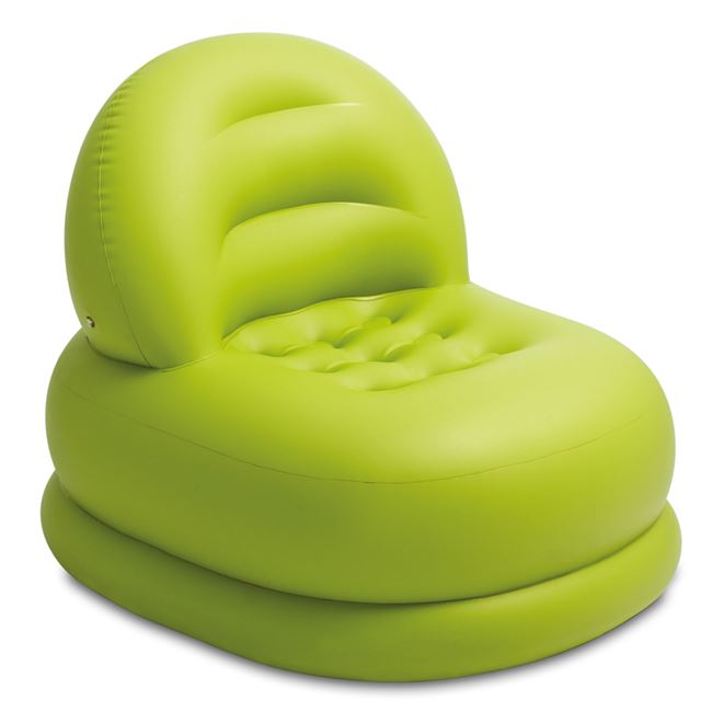 Zöld felfújható szék INTEX