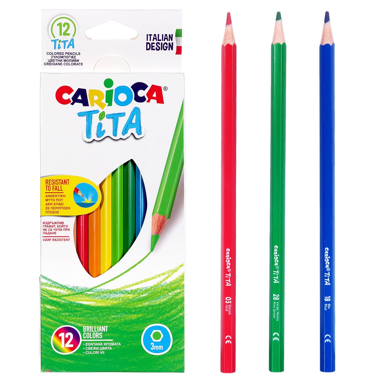 Carioca színes ceruza 12 db-os