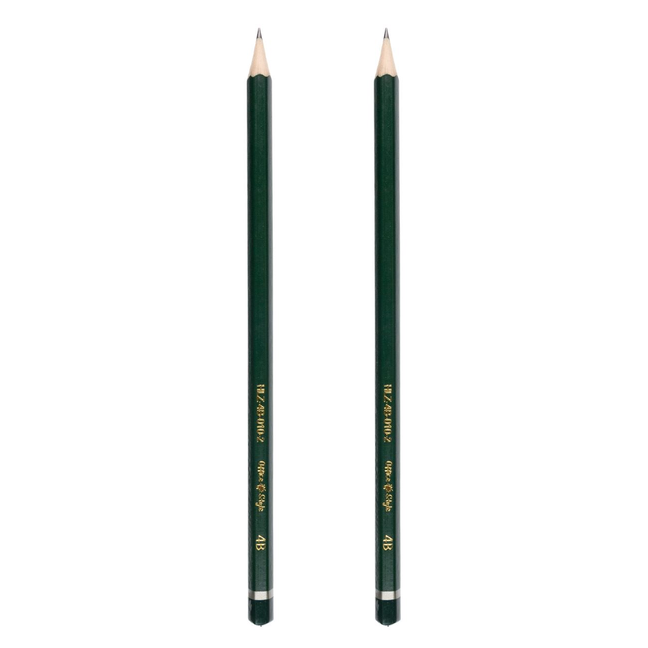 4 B ceruza - Zöld 2 db