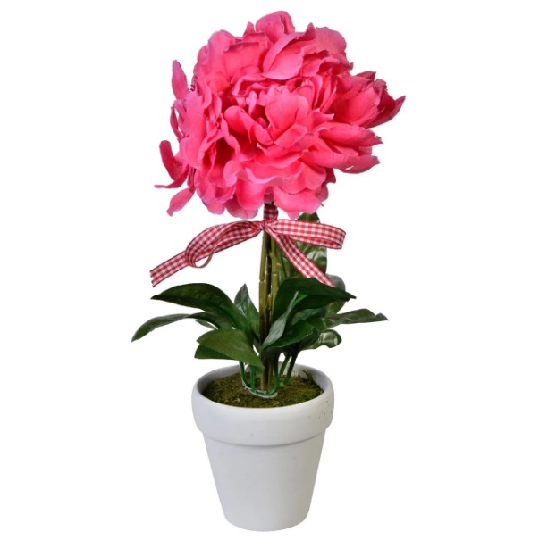Rózsaszín művirág 30 cm 