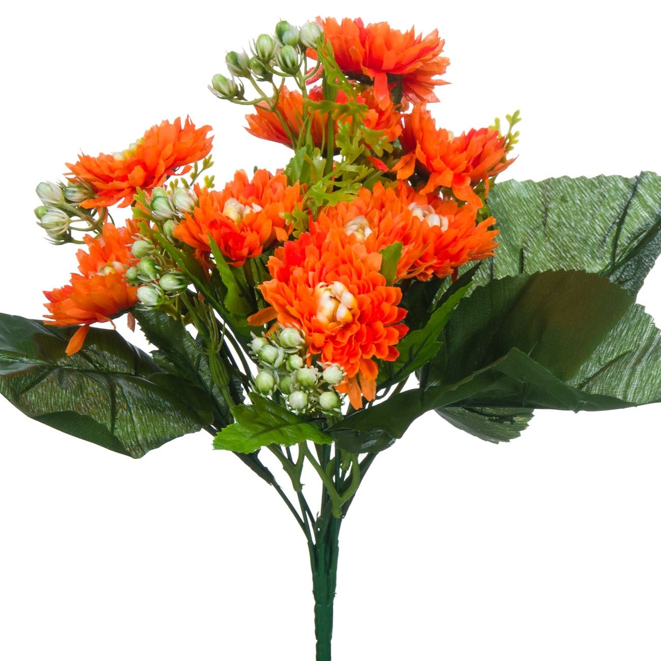 Narancssárga művirág csokor 37 cm 